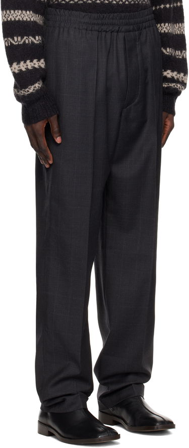 Bukser ISABEL MARANT Isabel Marant Nahili Checked Trousers Sort | 23APA0074HA-A3F61H, 1