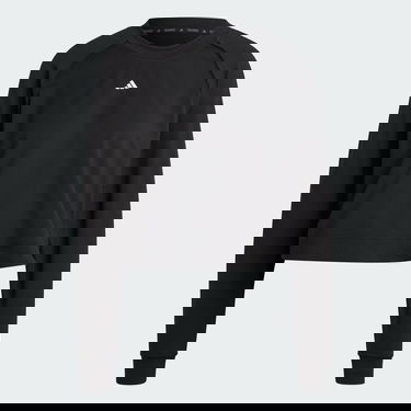 Sweatshirt adidas Performance Power Hidden Racerback Overlay Cover Up Sort | IN3102, 4
