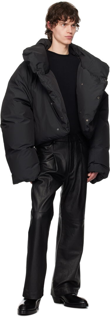 Bukser Entire Studios Entire Studios DC Leather Trousers Sort | ES2668BL, 3
