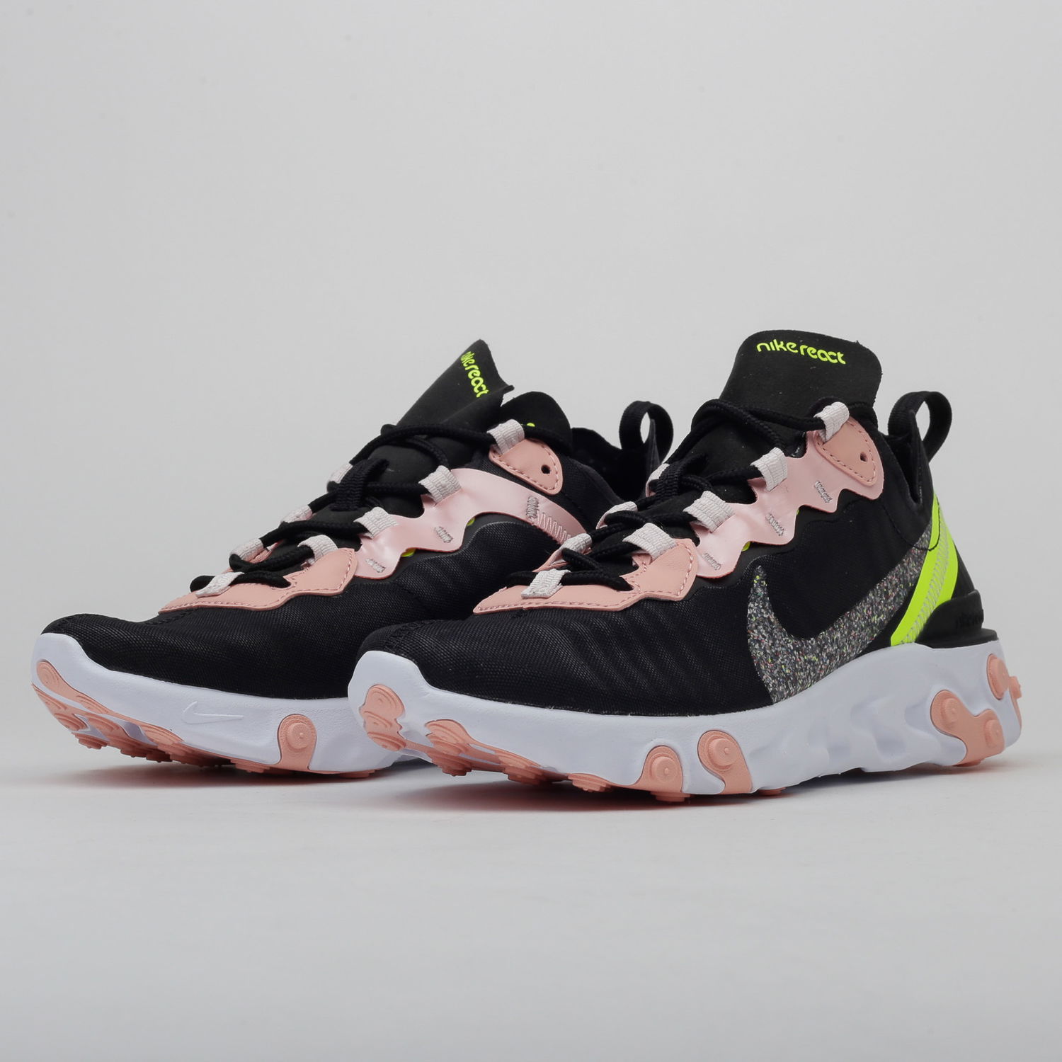 Sneakers og sko Nike React Element 55 Premium W Sort | CD6964-002, 1