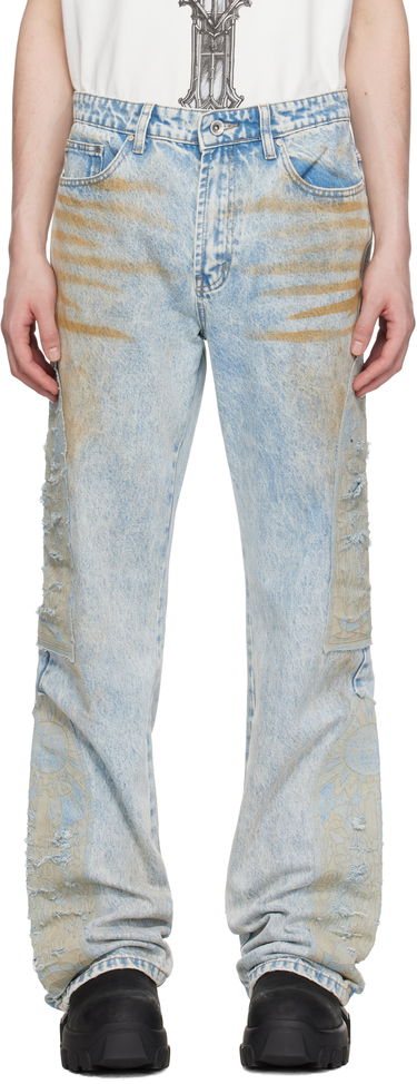 Jeans Who Decides War Who Decides War Mechanic Signature Jeans Blå | 1120840009SS25, 0