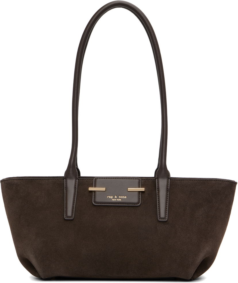 Mulepose rag & bone Rag & Bone Realm Suede Tote Brun | SD100105