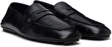 Skopleje FERRAGAMO Ferragamo Calfskin Loafers Sort | 778873, 3
