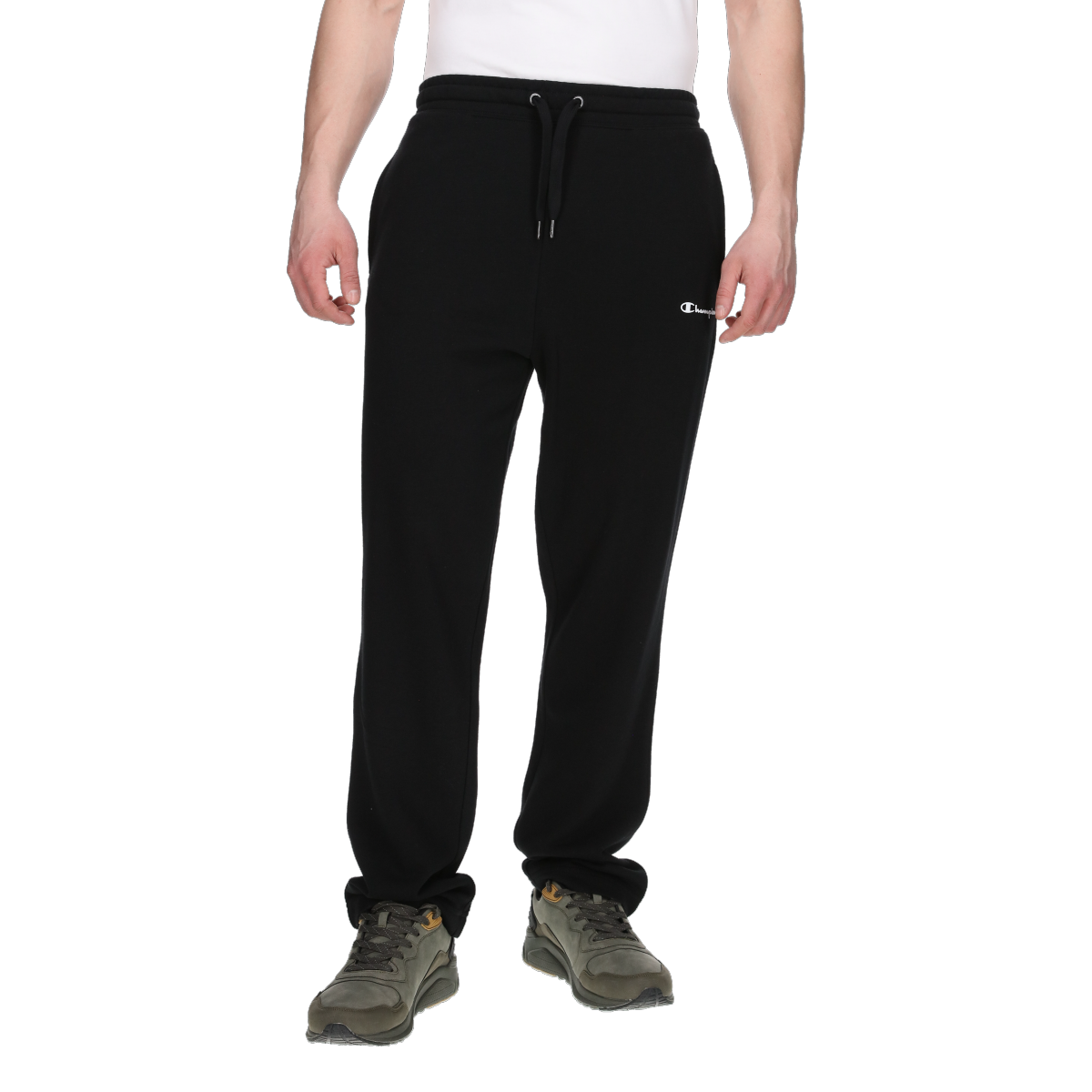 Joggingbukser Champion Basic Sweatpants Sort | CHA241M125-01, 0