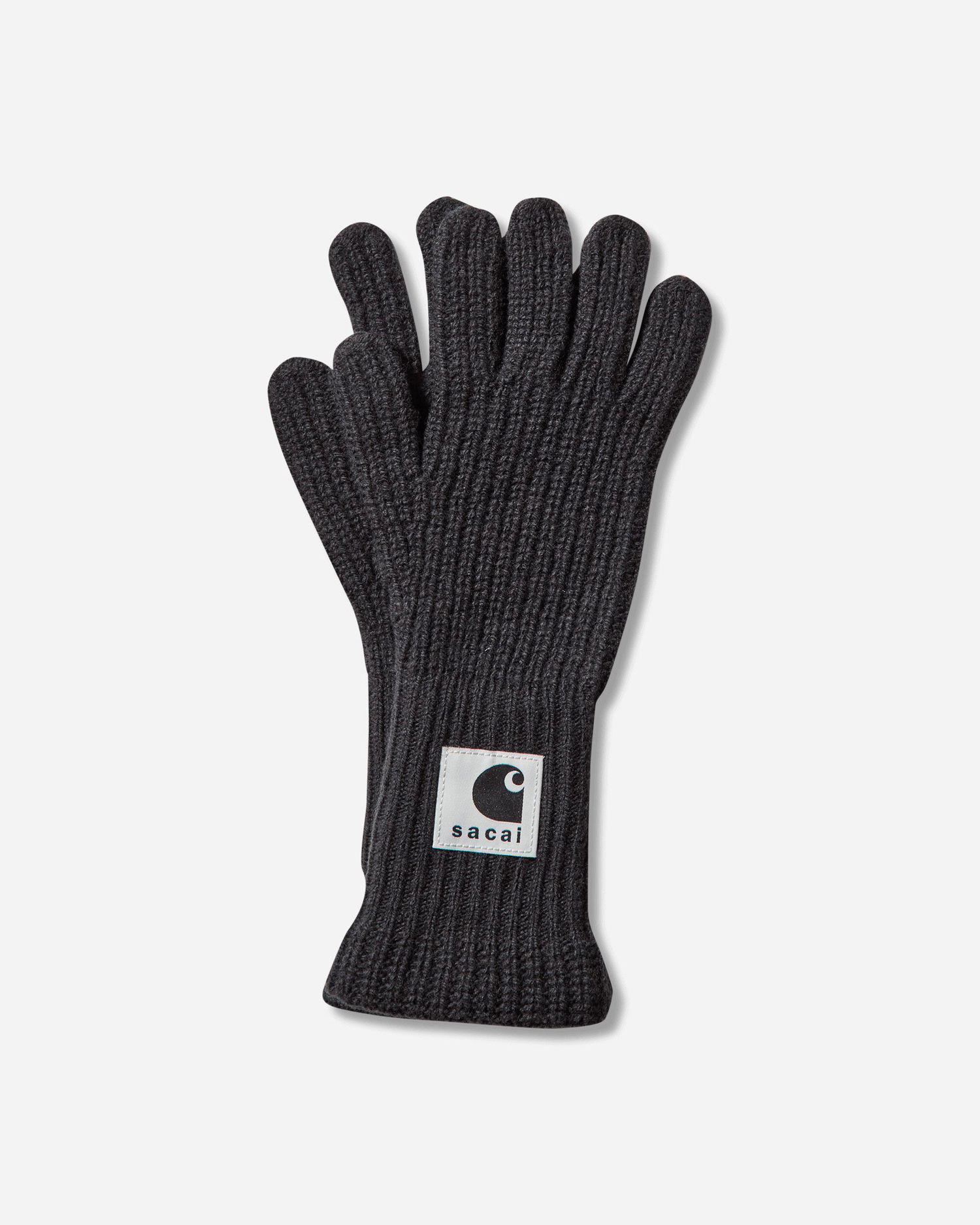 Handsker sacai sacai Wool Knit Gloves Sort | 25-00999S 001, 1