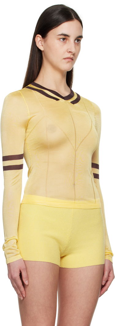 T-shirt Miaou Miaou Monica Long Sleeve Top Gul | 7158SRKBUT, 1