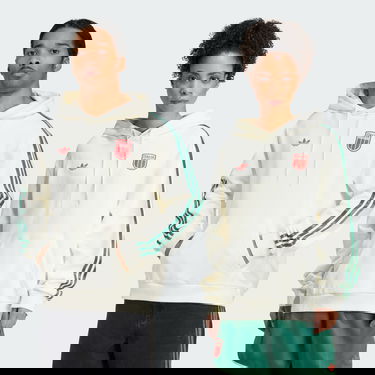 Sweatshirt adidas Performance Italy Hoodie Hvid | JW9731, 0