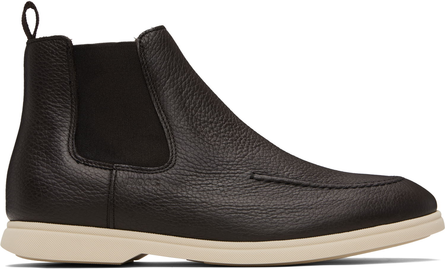 Sneakers og sko BOSS BOSS Leather Chelsea Boots Sort | 50548107, 0
