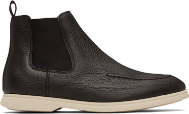Sneakers og sko BOSS BOSS Leather Chelsea Boots Sort | 50548107, 0