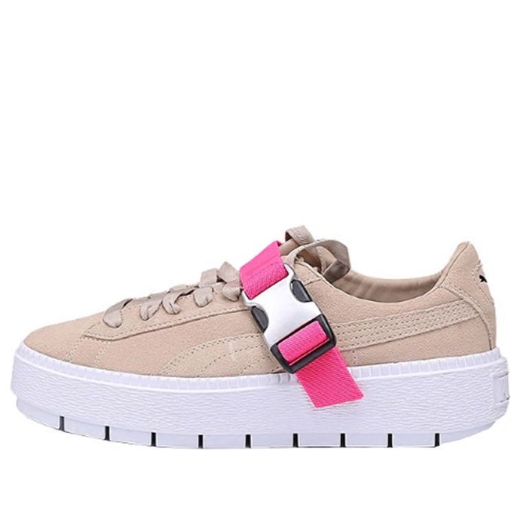 Sneakers og sko Puma Fenty x Platform Trace Buckle Beige | 367451-02