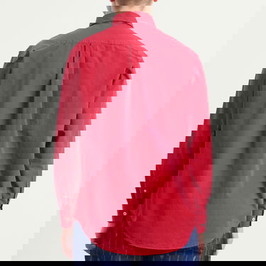 Skjorte Drôle de Monsieur Mirror Long Sleeve Button-Up Shirt Rød | I-SH240-CO178-RD, 3