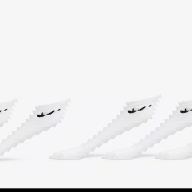 Undertøj og sokker Nike Lightweight Ankle Socks 3-Pack Hvid | SX7677-100, 0
