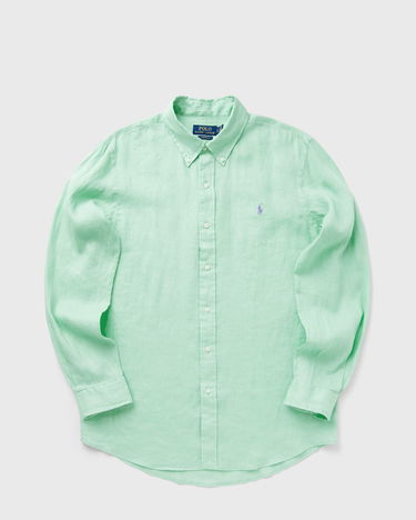 Skjorte Polo by Ralph Lauren Polo Ralph Lauren Linen Sport Shirt Grøn | 710966294011, 0