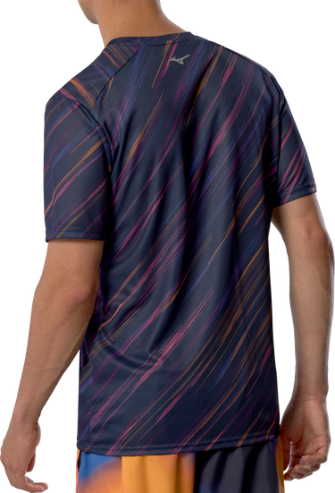 T-shirt Mizuno Mizuno Hanabi T-Shirt Mørkeblå | j2gac550-98, 1