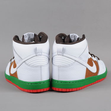 Sneakers og sko Nike SB Dunk High Premium Hvid | 313171-201, 3