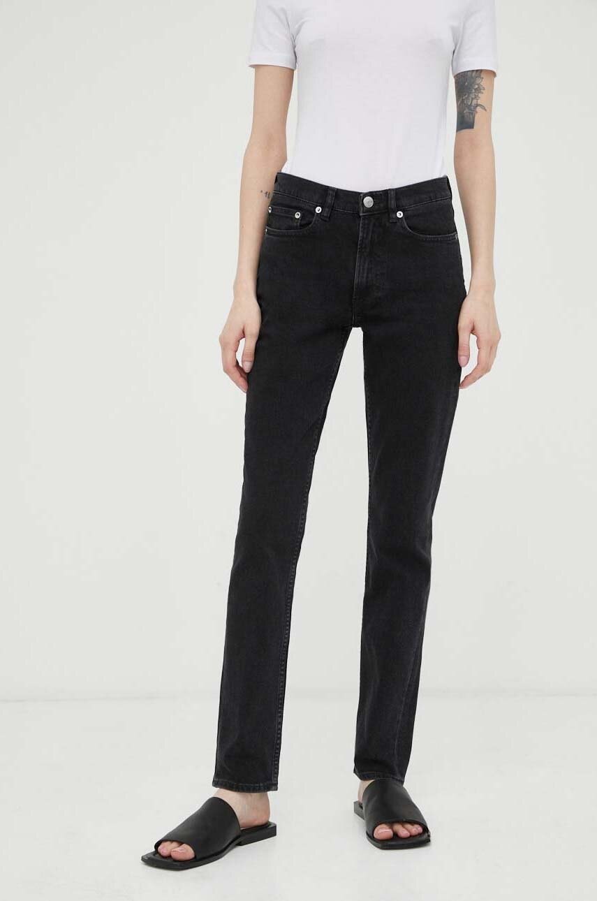 Jeans Samsoe Samsoe Jeans Medium Waist Sort | F22400165, 1