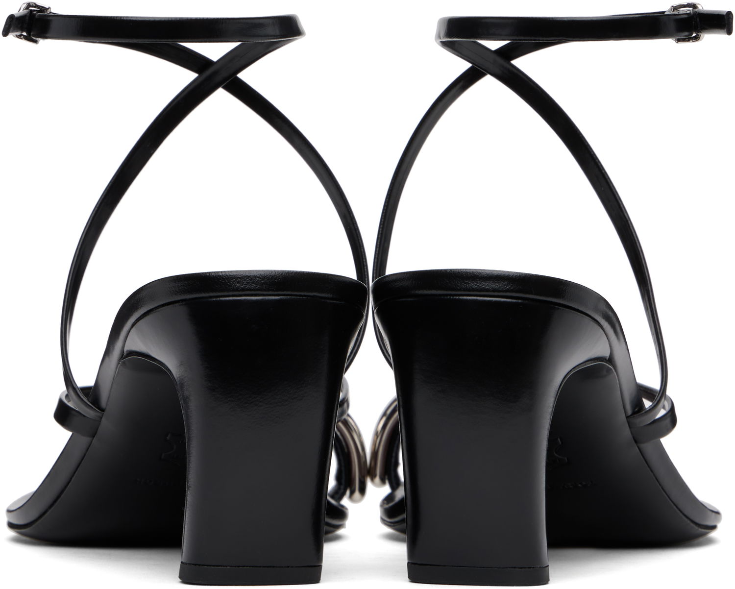 Tilbehør Tory Burch Tory Burch Pierced Strappy Heeled Sandals Sort | 169779-006, 1