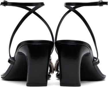 Tilbehør Tory Burch Tory Burch Pierced Strappy Heeled Sandals Sort | 169779-006, 1