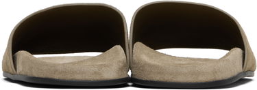 Tilbehør The Row The Row Hugh Slide Sandals Beige | F1660-L302, 1