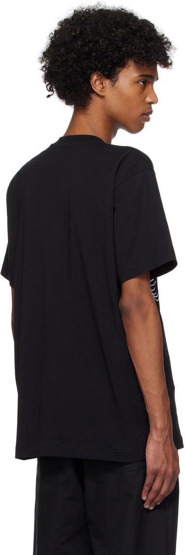 T-shirt Moschino Moschino Laurel Crown Embroidered T-Shirt Sort | 251ZZA072202411555, 2