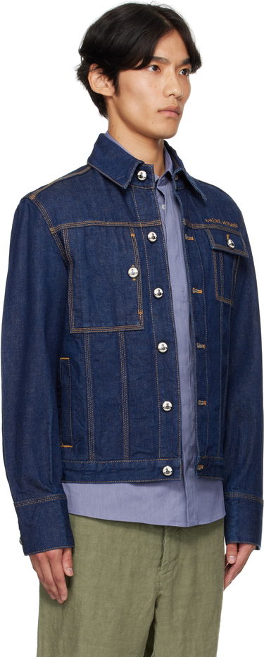 Jakke Vivienne Westwood Vivienne Westwood Worker Denim Jacket Blå | 2801000I-W0163-, 1