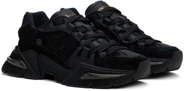 Sneakers og sko Dolce & Gabbana Airmaster Mixed-Material Sort | CK2283 A5195, 3