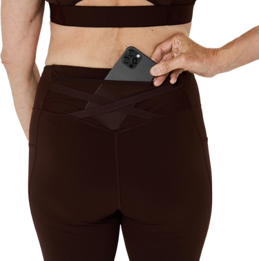 Leggings Asics Asics Nagino Run Adjustable Tight Leggings Brun | 2012d137-200, 5