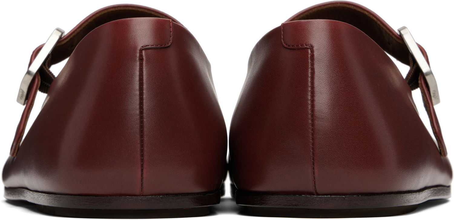 Tilbehør Marsèll Marsell Appiedi Leather Loafers Bourgogne | MM4692 P011594, 1