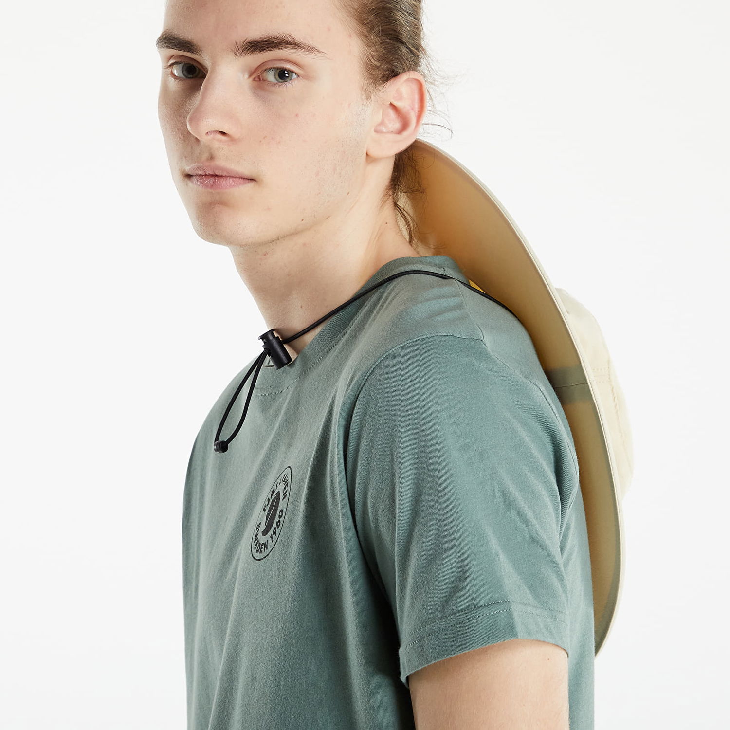 T-shirt FJÄLLRÄVEN 1960 Logo T-shirt Grøn | F87313-614, 1