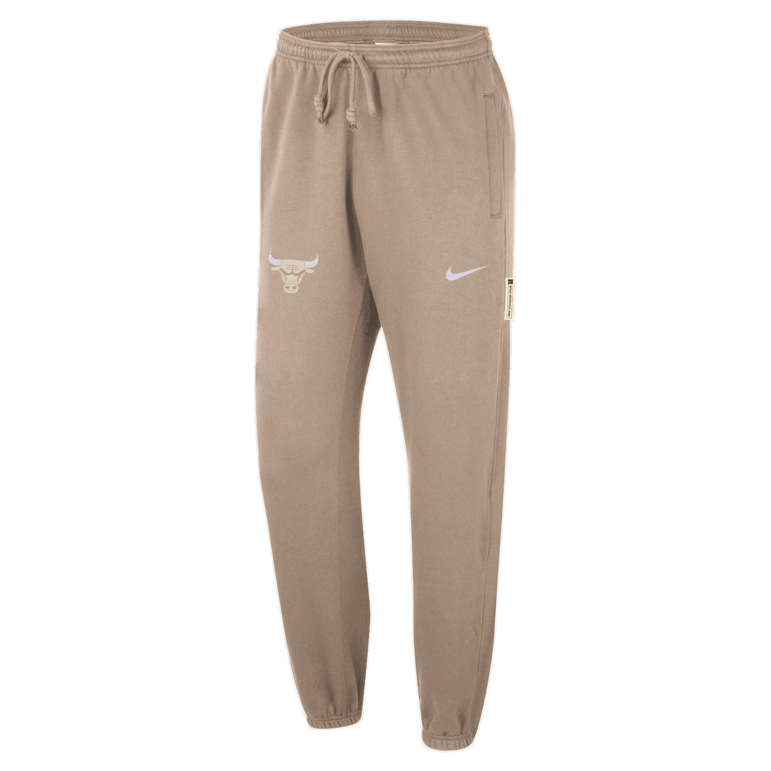 Joggingbukser Nike Dri-FIT NBA Chicago Bulls Standard Issue City Edition Pants Beige | FZ0513-200, 0