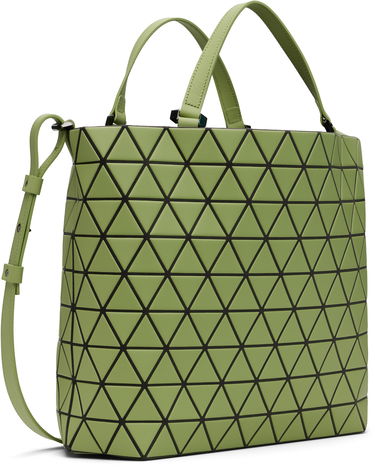Mulepose BAO BAO ISSEY MIYAKE BAO BAO Crystal Matte Geometric Tote Bag Grøn | BB58AG311, 2