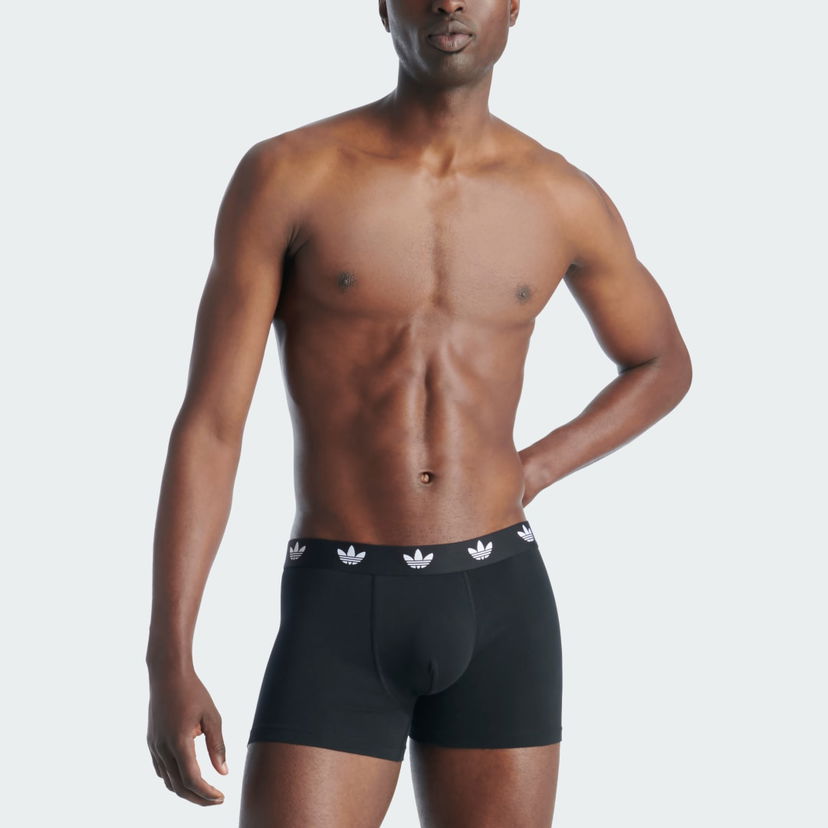Boksere adidas Performance Comfort Flex Cotton Trunk (3-Pack) Sort | JK3870