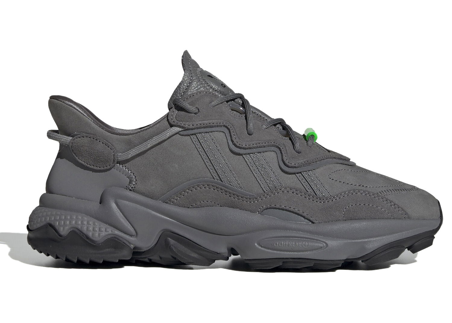 Sneakers og sko adidas Originals Ozweego TR Grey Solar Green Grå | EE7001, 0