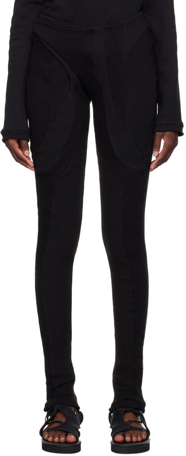 Leggings Ottolinger Ottolinger Deconstructed Leggings Sort | 1503601, 0