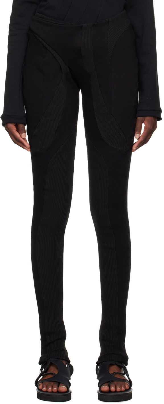 Leggings Ottolinger Ottolinger Deconstructed Leggings Sort | 1503601
