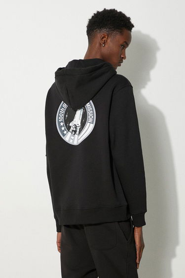 Sweatshirt Alpha Industries Space Shuttle Hoody Sort | 178317-03, 2