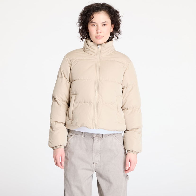 Puffer jakke Urban Classics Short Puffer Jacket Beige | TB4759-04732