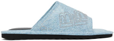 Tilbehør BY FAR BY FAR Ari Stud Slides Blå | 23CRARSDNMSTD, 0