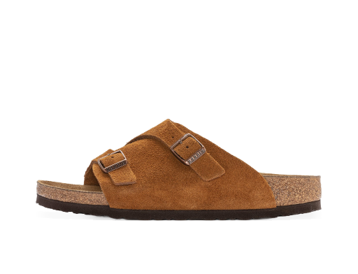 Lifestyle Birkenstock Zürich "Suede Leather Mink" Brun | 1023842/1023891