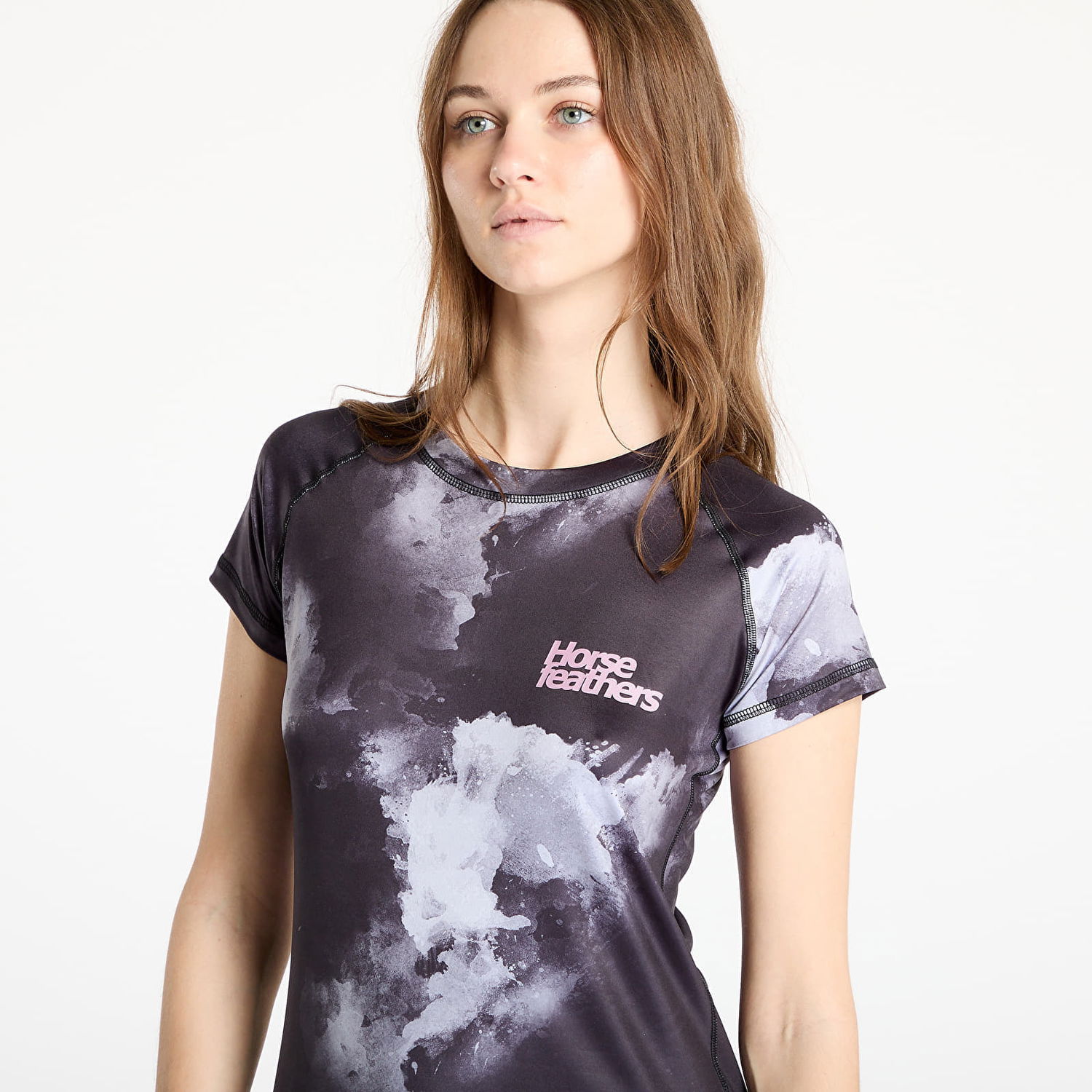 T-shirt Horsefeathers Horsefeathers Deco Bike Jersey Sort | TW042C, 1