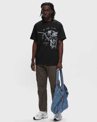 T-shirt Carhartt WIP S/S Pepe Be Nice Tee men Shortsleeves black in size:XXL Sort | I033983-0D2.XX, 1