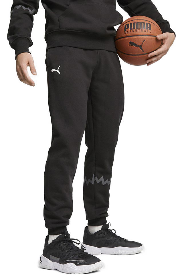 Joggingbukser Puma Hoops Team Sweat Pant Sort | 676649-01