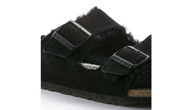 Sneakers og sko Birkenstock Arizona Shearling Black Narrow Fit Sort | 752663, 4