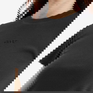 T-shirt BAPE Pigment Dyed Rib Tee Grå | 001CSL302006L-BLK, 5