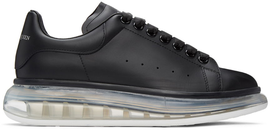 Sneakers og sko Alexander McQueen Transparent Oversized Sneakers Sort | 604232WHX98, 0