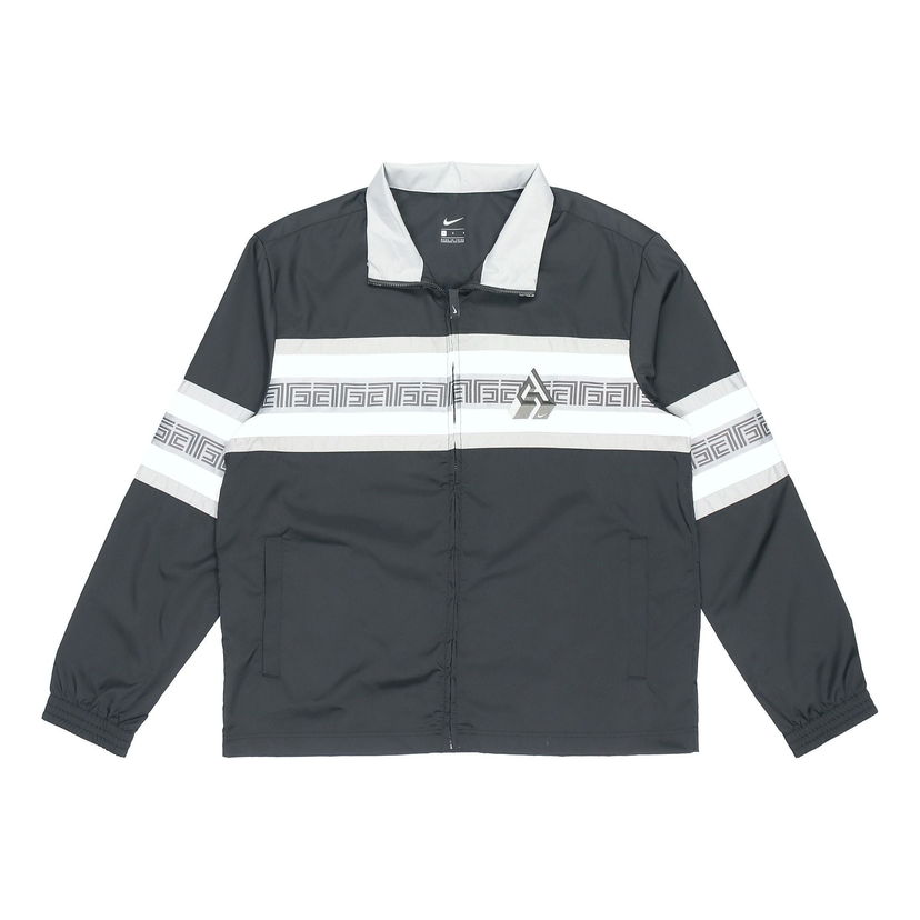 Vindjakke Nike Giannis Alphabet Zip-Up Long Sleeve Jacket Sort | CK6246-010