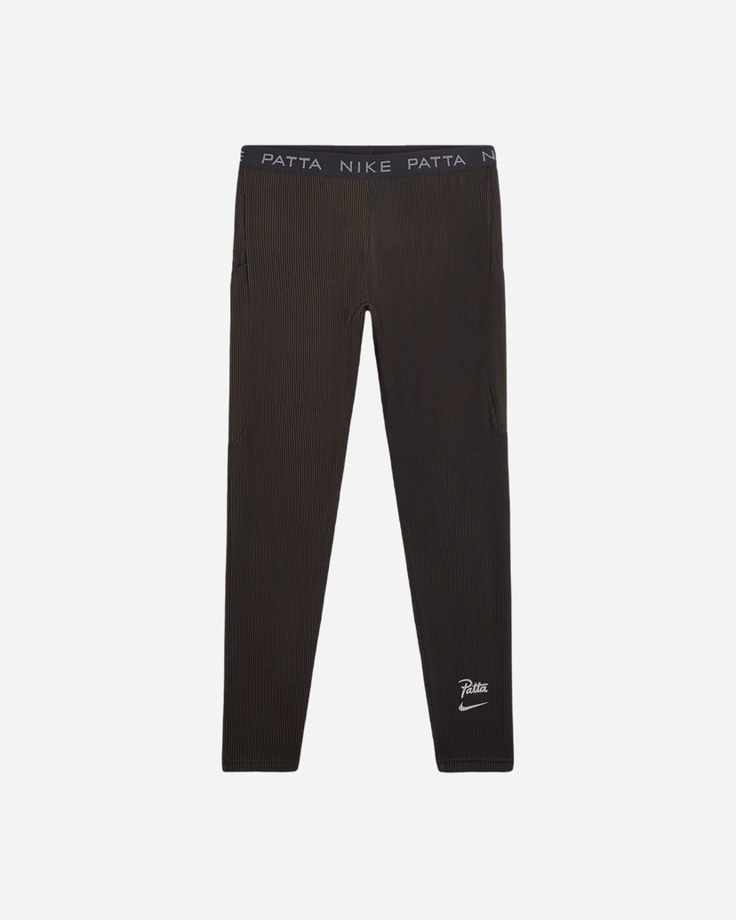 Leggings Nike Patta Running Team Leggings Black / Royal Blue Sort | FJ3061-010
