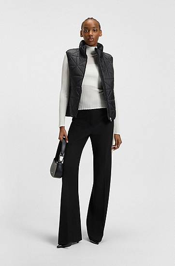 Vest BOSS Triangle Quilted Padded Gilet Sort | 50544136, 1