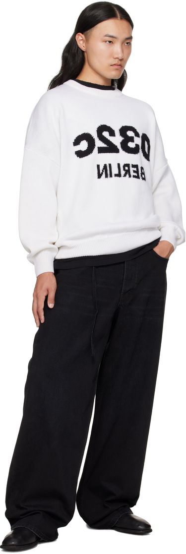 Sweater 032C 032c Selfie Sweater Hvid | F25-URK-1511-100, 3