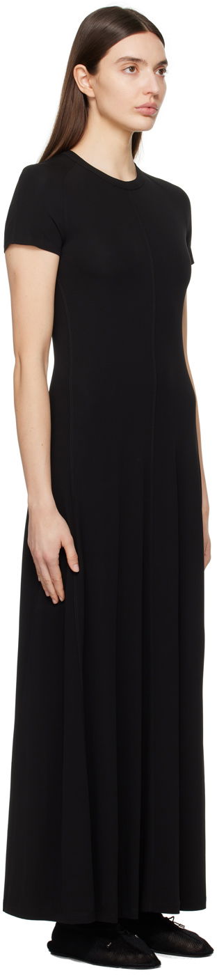 Kjole TOTEME TOTEME Fluid Maxi Dress Sort | 242-WRD1696-FB0162, 1